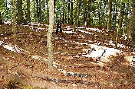 Waldelfen Labyrinth