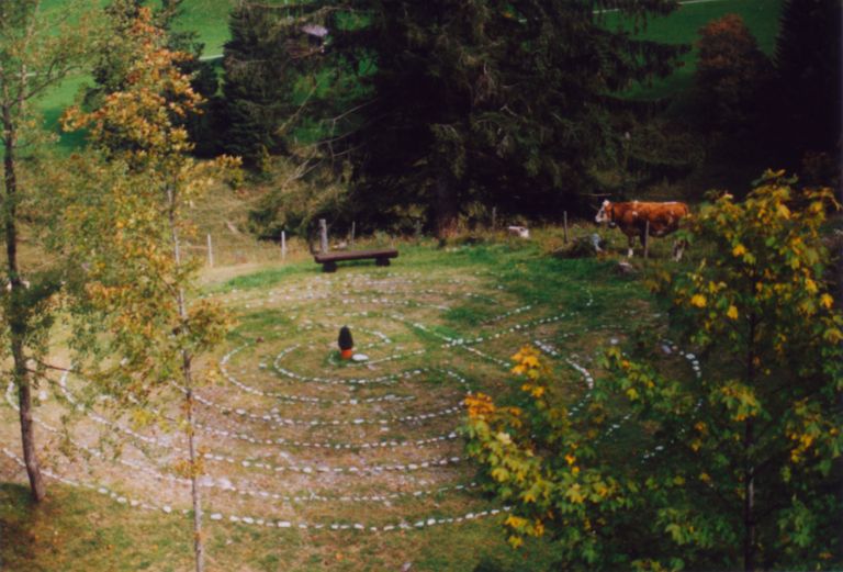 Labyrinth auf Grimmialp
